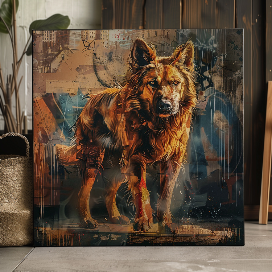 ‘Autumn and rocks’ Special Edition™ Canvas-Artloverhouse
