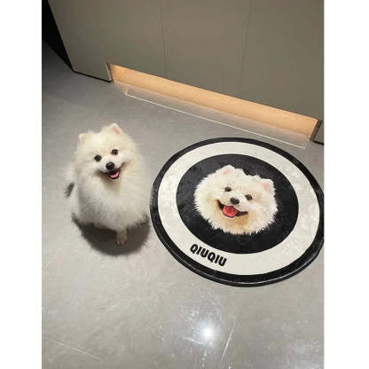 Custom Pet Rug - Personalized Pet Portrait Decorative Rug