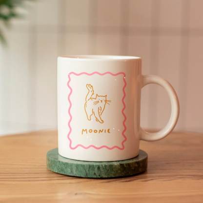 Custom Pet Mug Personalised Drawn Pet Portrait Mug Gift for Dog Mom