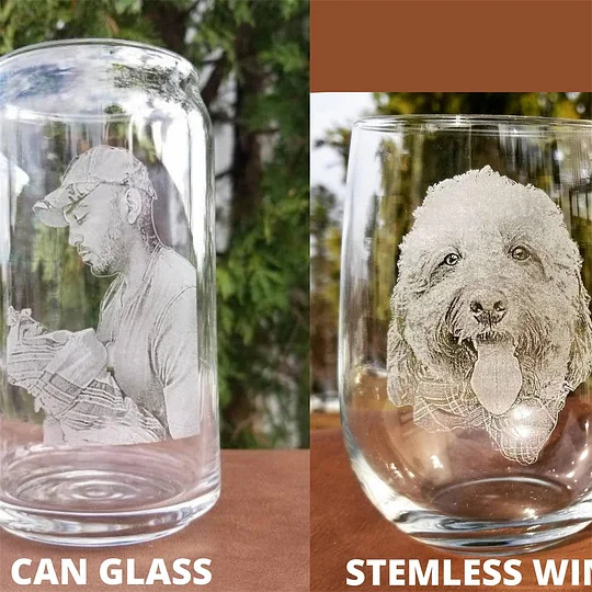 Custom Picture Rocks glass personalized whiskey glass-Artloverhouse