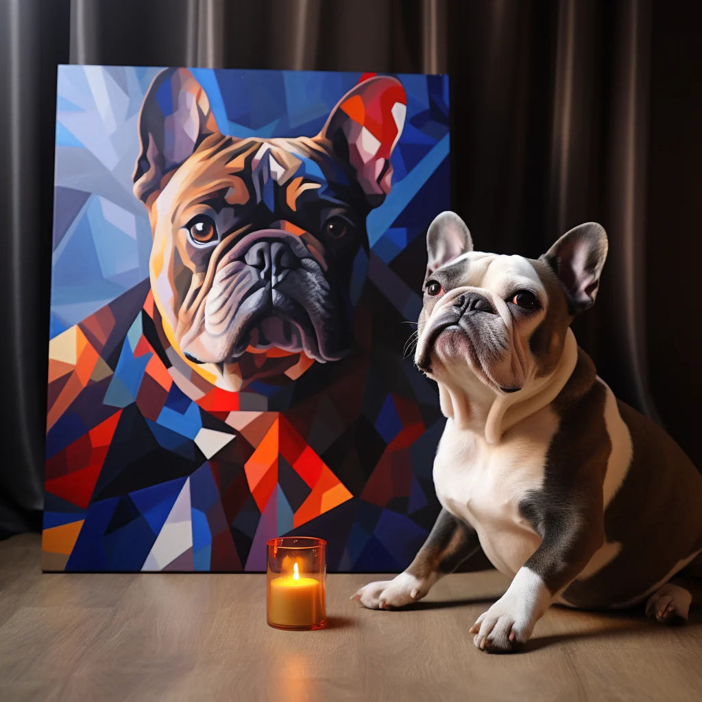 Cubism Canvas for Your Pet