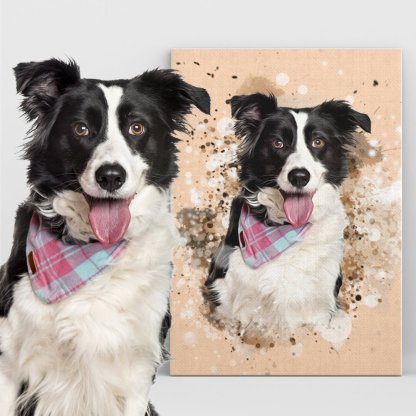 Personalized Pet Art - Canvas