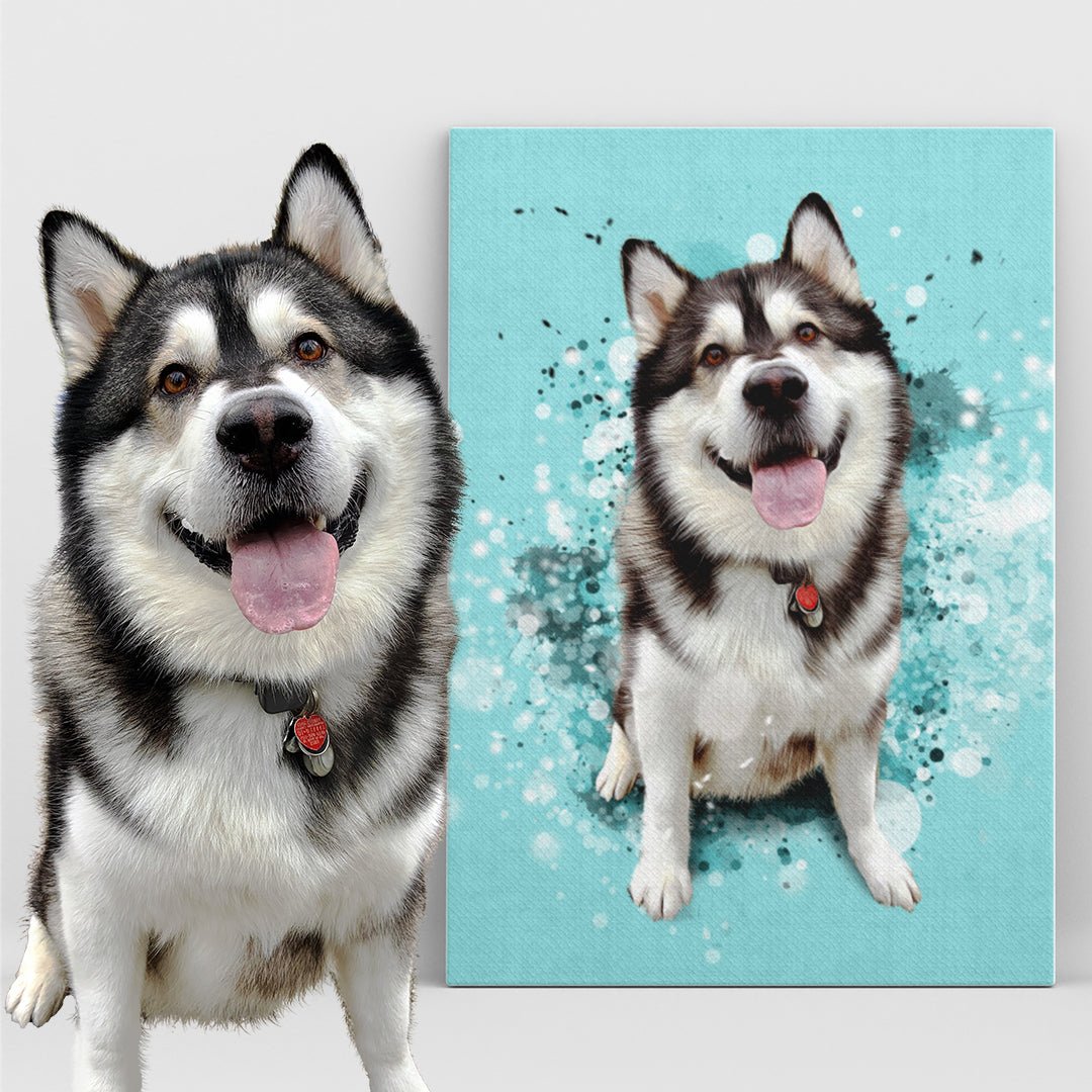 Personalized Pet Art - Canvas