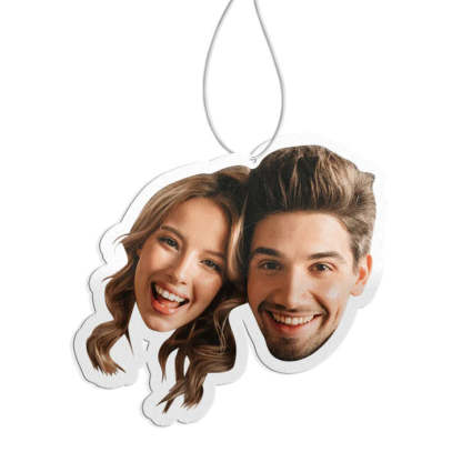 Personalised Custom Car Air Freshener With Your Photo