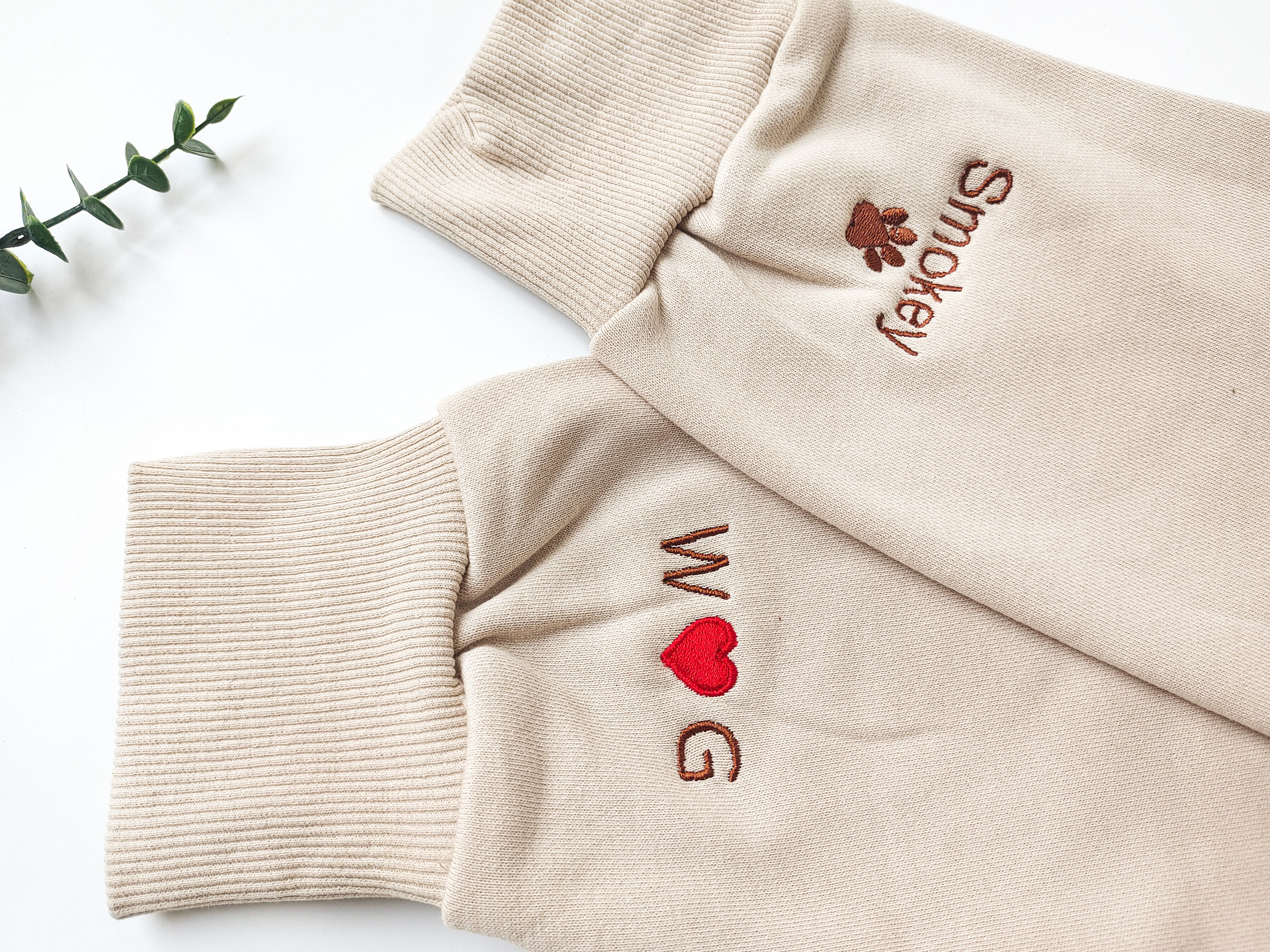 Custom Embroidered Pets Hoodie,Personalised one-line Pet Sweatshirt-Artloverhouse