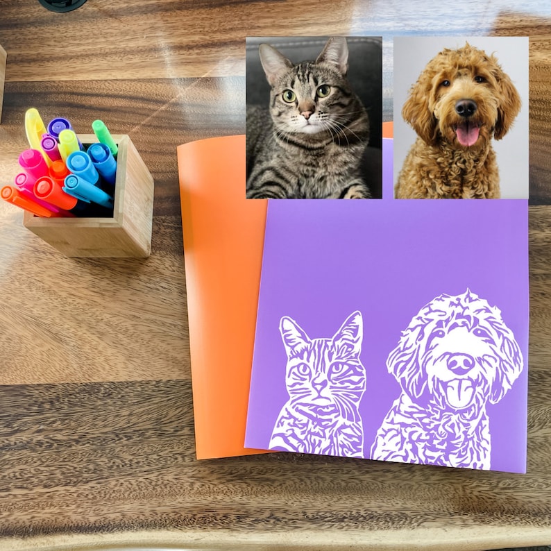 Custom pet portrait decal, dog decal, dog car decal, cat decal, pet memorial decal, custom decal, personalized decal, gift for pet lover-Artloverhouse