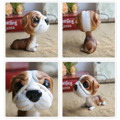 Custom Realistic Lifelike Bobbleheads for Dog Lovers, Car Desktop Home