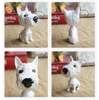 Custom Realistic Lifelike Bobbleheads for Dog Lovers, Car Desktop Home Accessories Ornament