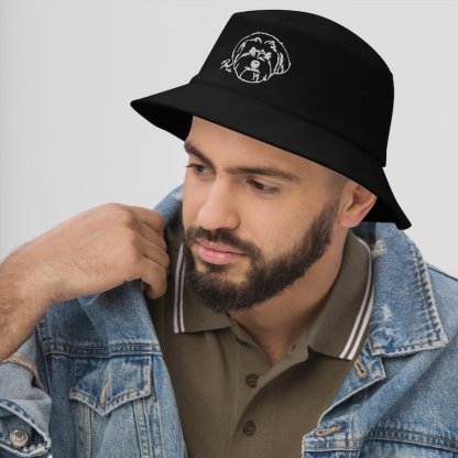 Custom Embroidered Pet Hat, Customized Bucket Hat