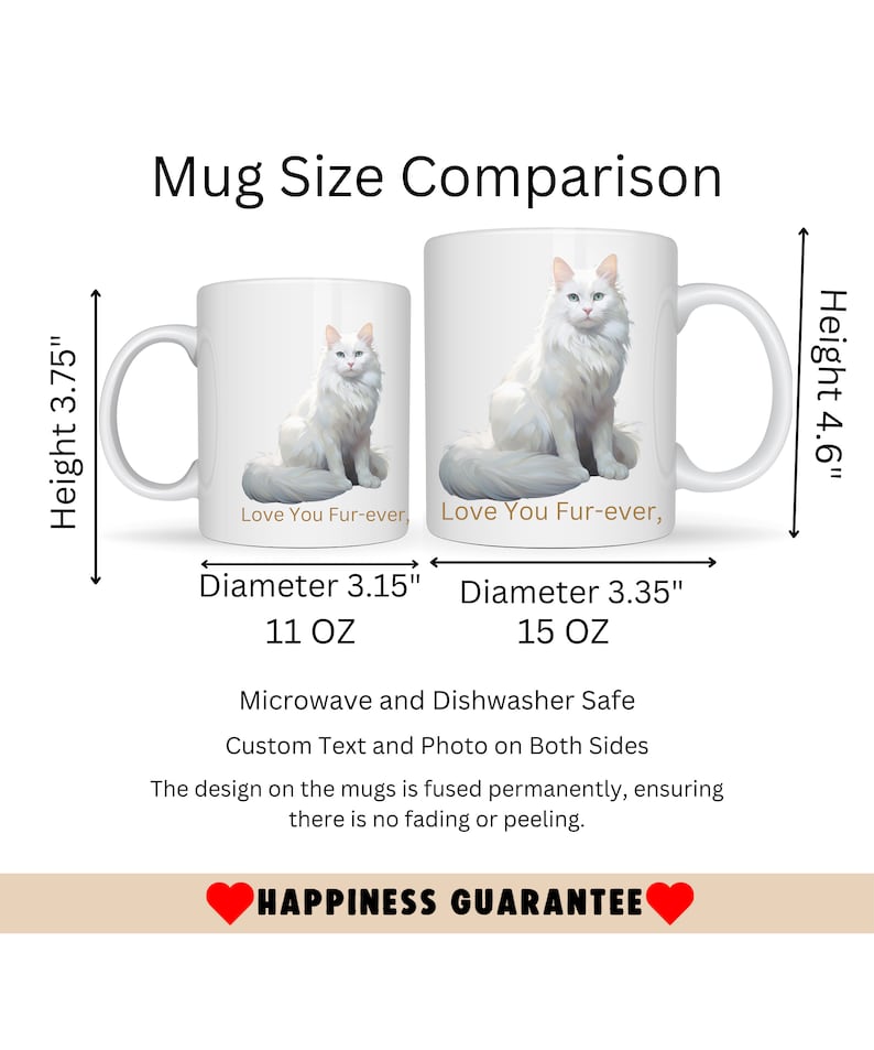 Custom Pet Mug Angel Wings and Halo Using Pet Photo Name Personalized Pet Memorial Gift Coffee Cup