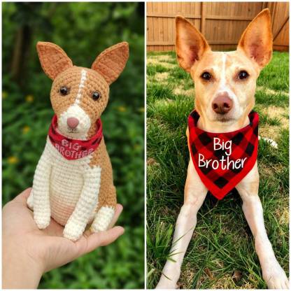 Custom Crochet Dog Crochet Pet Memorial Gift for Dog Lovers