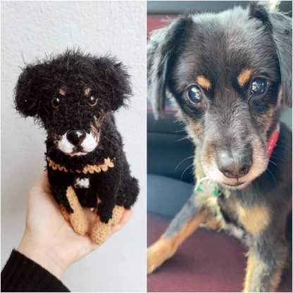 Custom Stuffed Dog Personalized Dog Gift