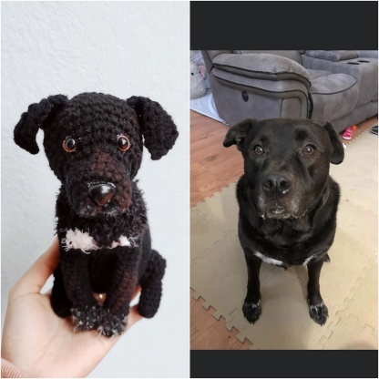 Custom Stuffed Dog Personalized Dog Gift