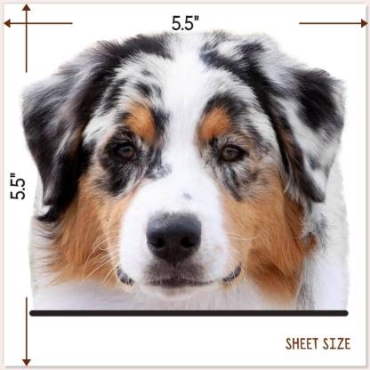 Custom Dog Car Decal From Photo Vinyl Waterproof Removable Outdoor 