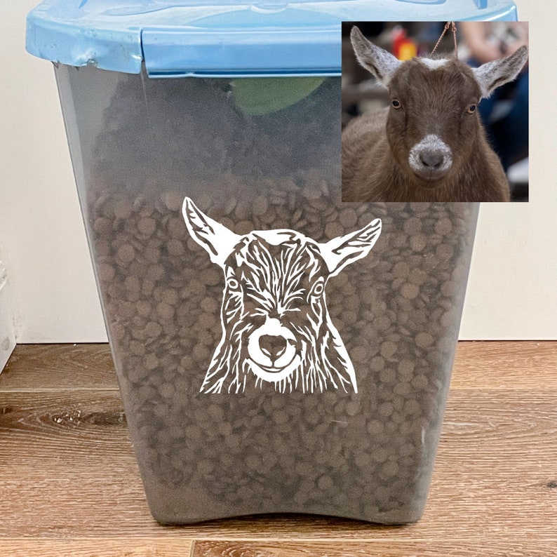 Custom Dog Car Decal Personalized Gift for Dog Lover Pet Portrait Decal