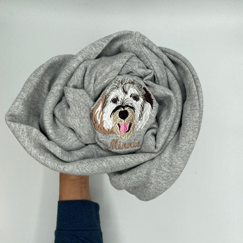 Custom Pet Photo Music Embroidery Player