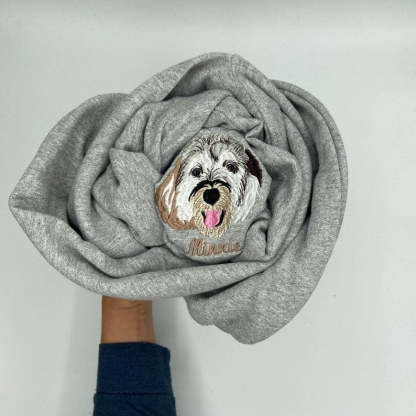 Custom Pet Photo Music Embroidery Player