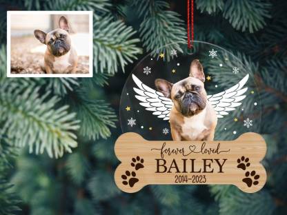 Dog Memorial Ornament Dog Christmas Ornaments Personalized