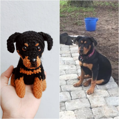 Custom Stuffed Dog Pet Memorial Plush