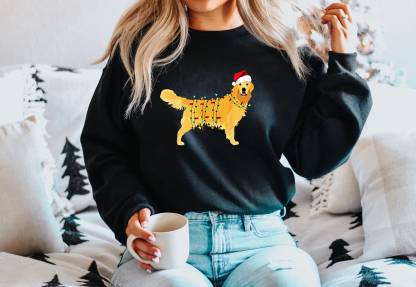 Christmas Dog Sweatshirt Dog Owner Christmas Gift Dog Christmas Sweatshirt