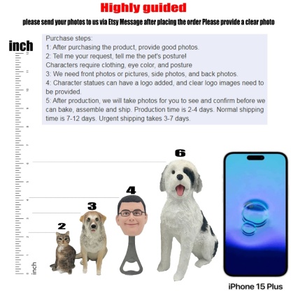 Custom Full-Body Pet Sculpture - The Perfect Memorial & Birthday Gift