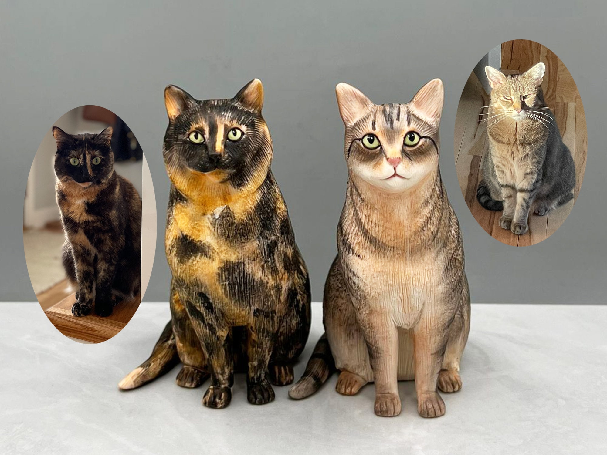 Custom Full-Body Pet Sculpture - The Perfect Memorial & Birthday Gift