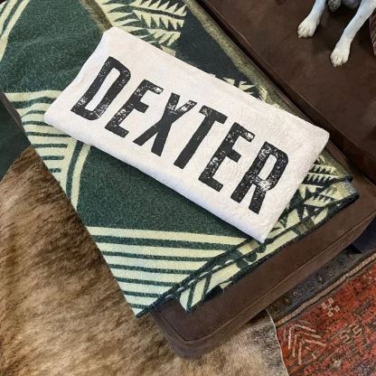 Custom Pet Throw Blanket Dog Portrait Blanket
