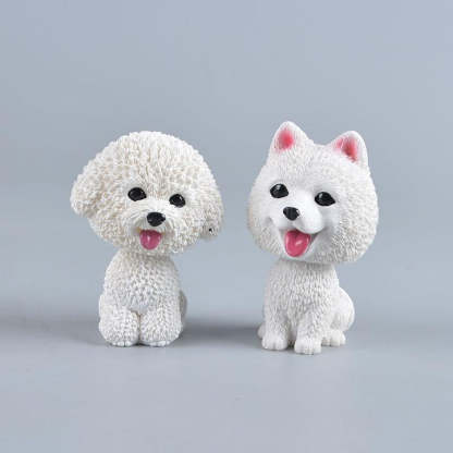 Custom Realistic Lifelike Bobbleheads for Dog Lovers, Car Bobble Head