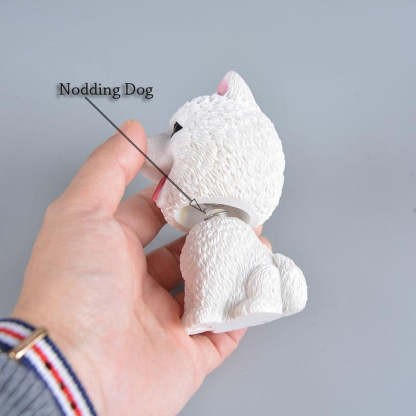 Custom Realistic Lifelike Bobbleheads for Dog Lovers, Car Bobble Head