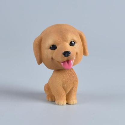 Custom Realistic Lifelike Bobbleheads for Dog Lovers, Car Bobble Head