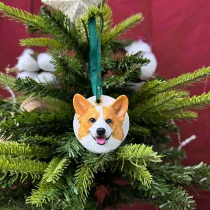 Magnetic Christmas Tree Ornament for Pet Figurine