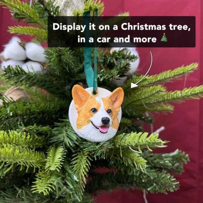 Magnetic Christmas Tree Ornament for Pet Figurine