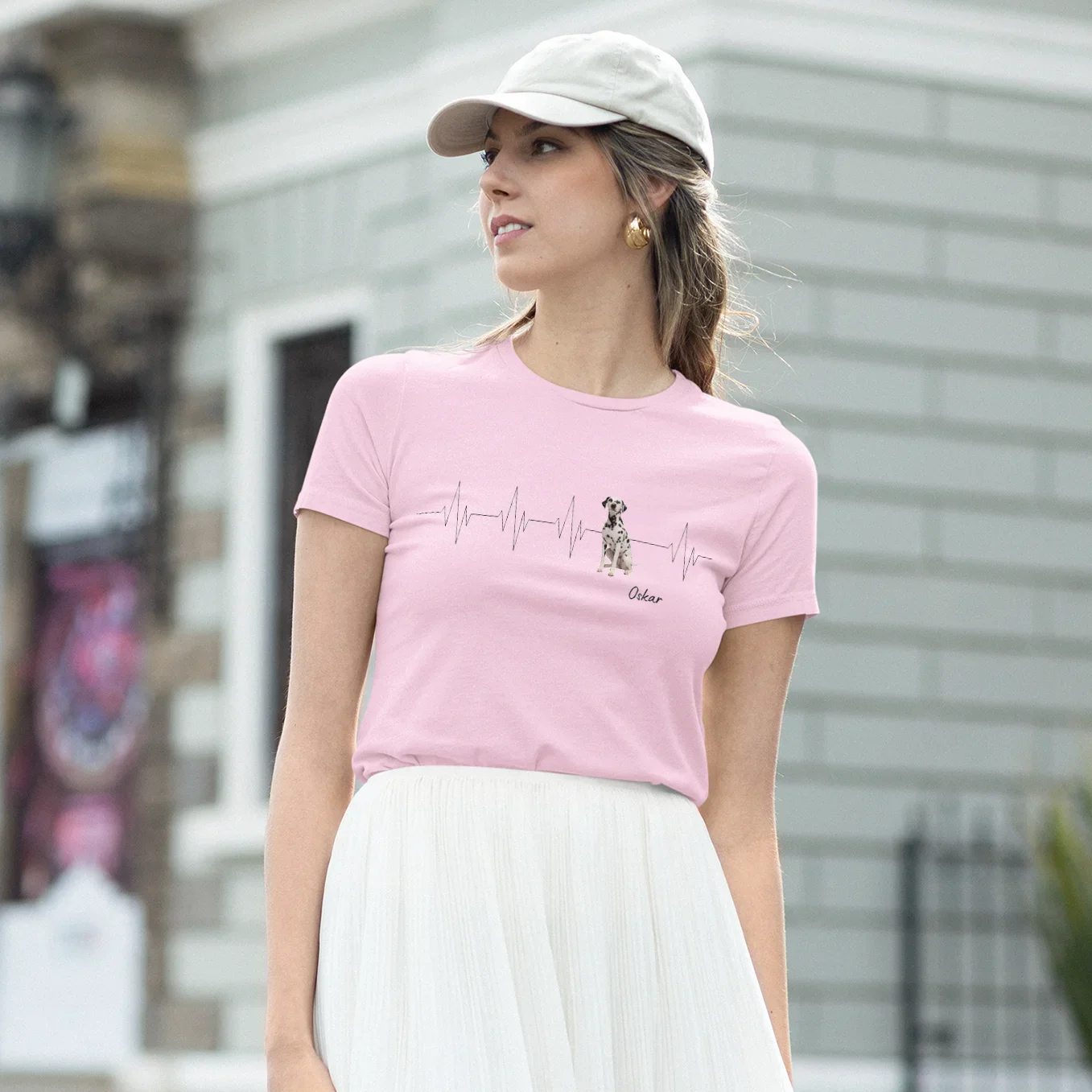 Feel the Love, Wear the Beat – Custom Pet Heartbeat Line T-Shirt, Sweatshirt, and Hoodie