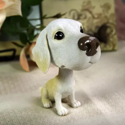 Custom Realistic Lifelike Bobbleheads for Dog Lovers, Car Desktop Home Accessories Ornament