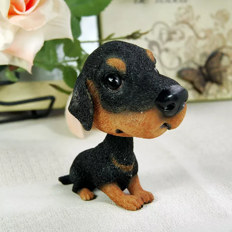 Custom Realistic Lifelike Bobbleheads for Dog Lovers, Car Desktop Home Accessories Ornament