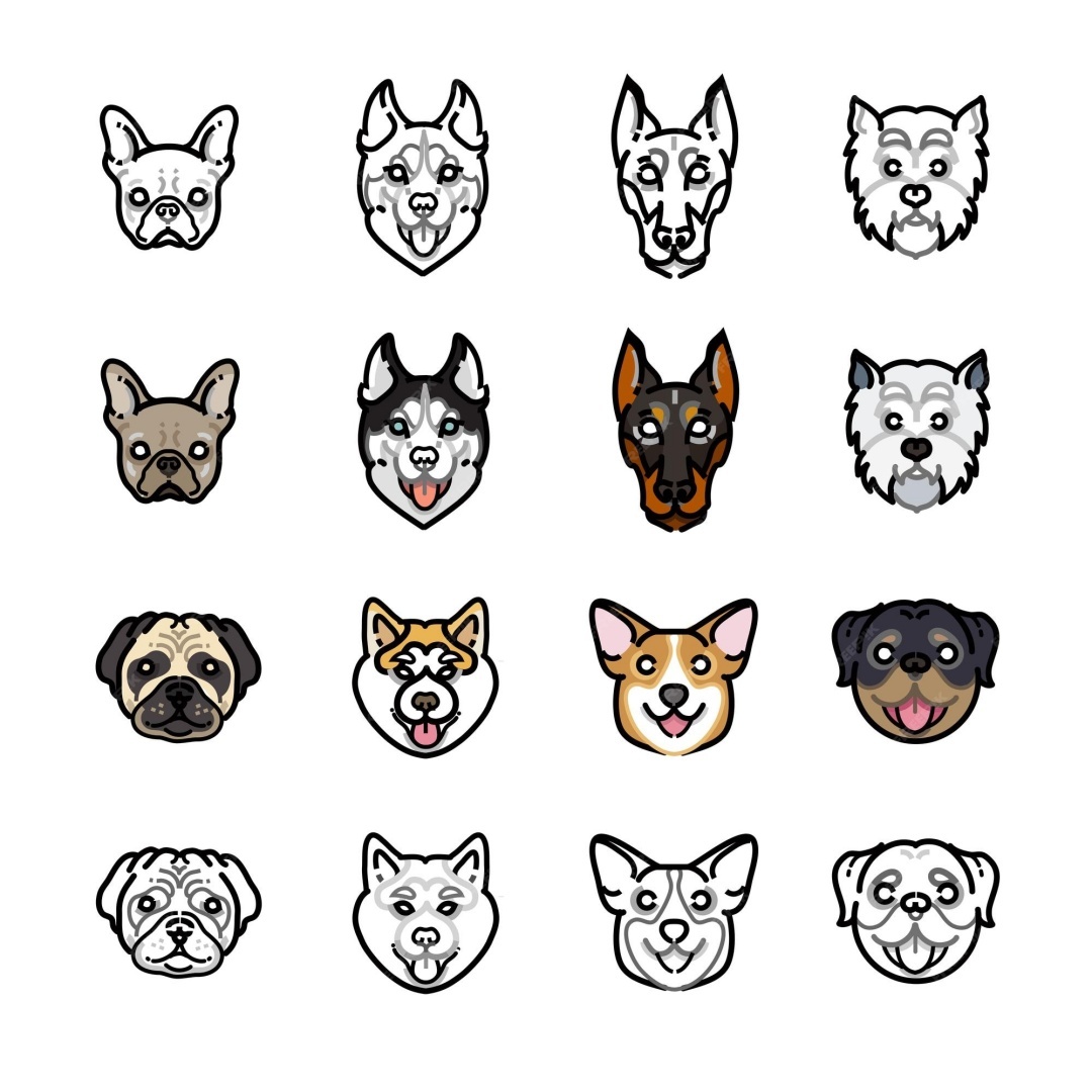 Custom Pet Portrait Embroidered Hoodie Using Pet Photo