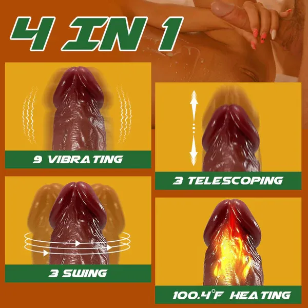 💥💥Large Thrust ~ Realistic Large Dildo Vibrator