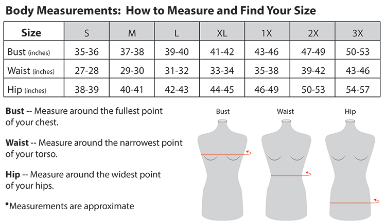 Sizing Chart