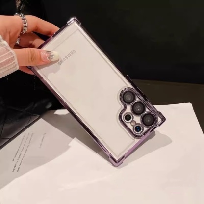 SPERSONALIZOWANE ETUI NA TELEFON SAMSUNG CASUAL VERTICAL NAME ULTRA TRANSPARENT
