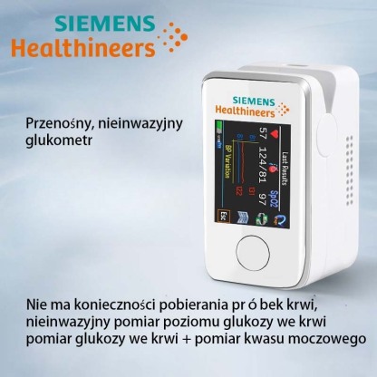 🔥 Ogromne obniżki cen na najgorętsze produkty 🔥😍 Bezinwazyjny, wielofunkcyjny glukometr Siemens😍