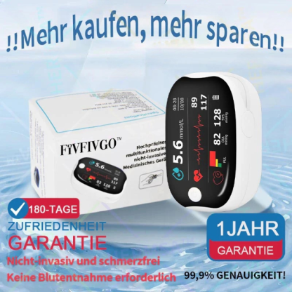 Fivfivgo™ Nieinwazyjne laserowe monitory poziomu glukozy we krwi
