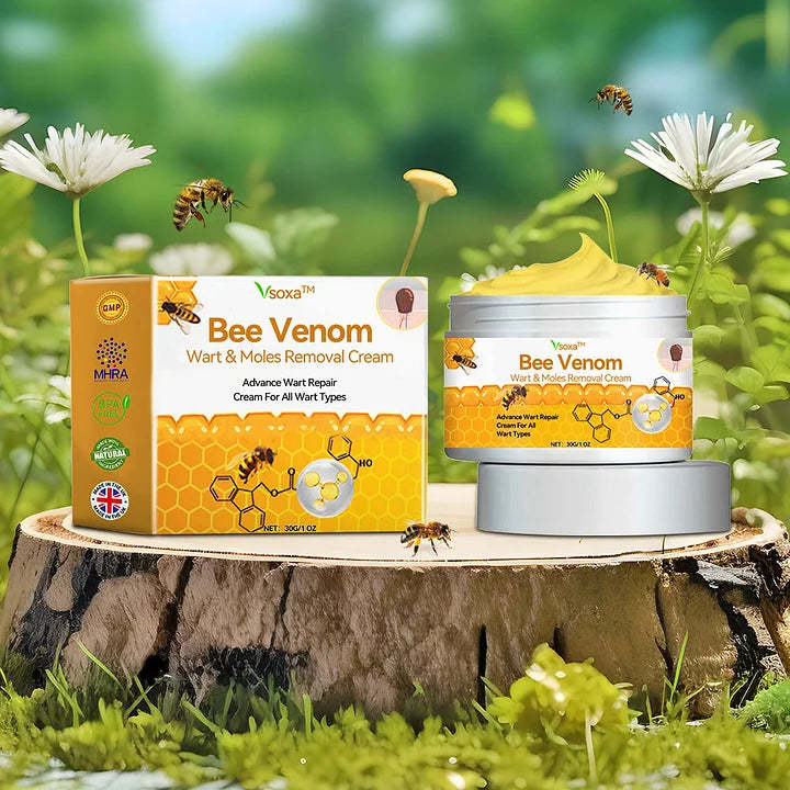 【🌊 Za pobraniem🌊 】 Vsoxa™ Krem do usuwania brodawek i pieprzyków z jadem pszczelim (👨⚕Zalecenia AAD) 🐝🐝 (🔥Ostatni dzień wyprzedaży 70% taniej)