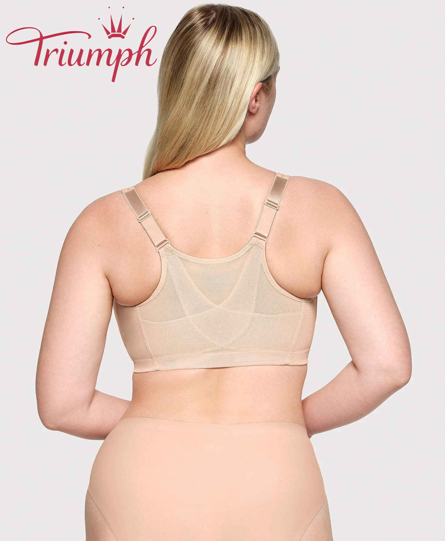 💖Triumph® 4-pak ✨Biustonosz z zapięciem z przodu i odpinanym tyłem
