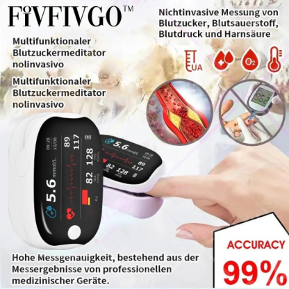 Fivfivgo™ Nieinwazyjne laserowe monitory poziomu glukozy we krwi
