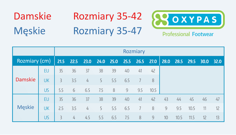 Tabele rozmiarów -