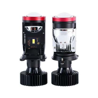 Y7D H4 LED Reflektor Canbus Światło Samochodowe 6000K 50W 4800LM Zestaw Konwersji Światła Drogowe/Mijania/2szt-Darmowa Wysyłka