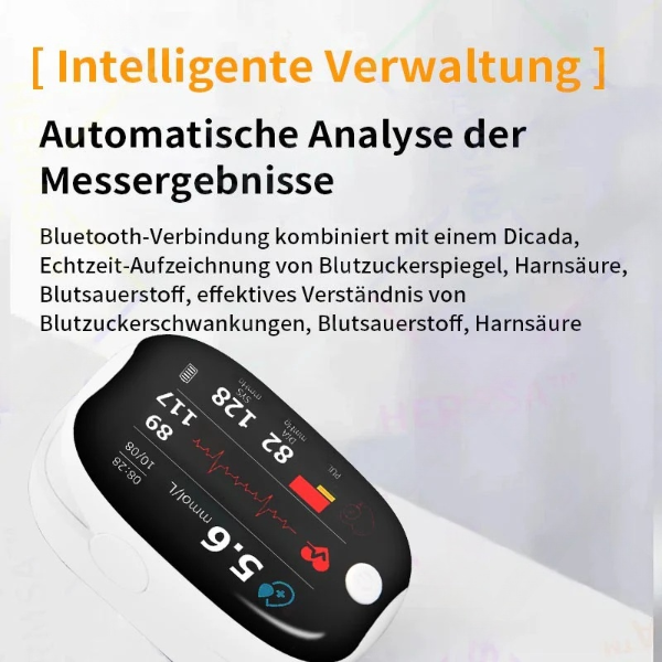 Fivfivgo™ Nieinwazyjne laserowe monitory poziomu glukozy we krwi