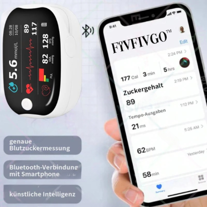 Fivfivgo™ Nieinwazyjne laserowe monitory poziomu glukozy we krwi