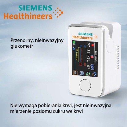 🔥 Ogromne obniżki cen na najgorętsze produkty 🔥😍 Bezinwazyjny, wielofunkcyjny glukometr Siemens😍