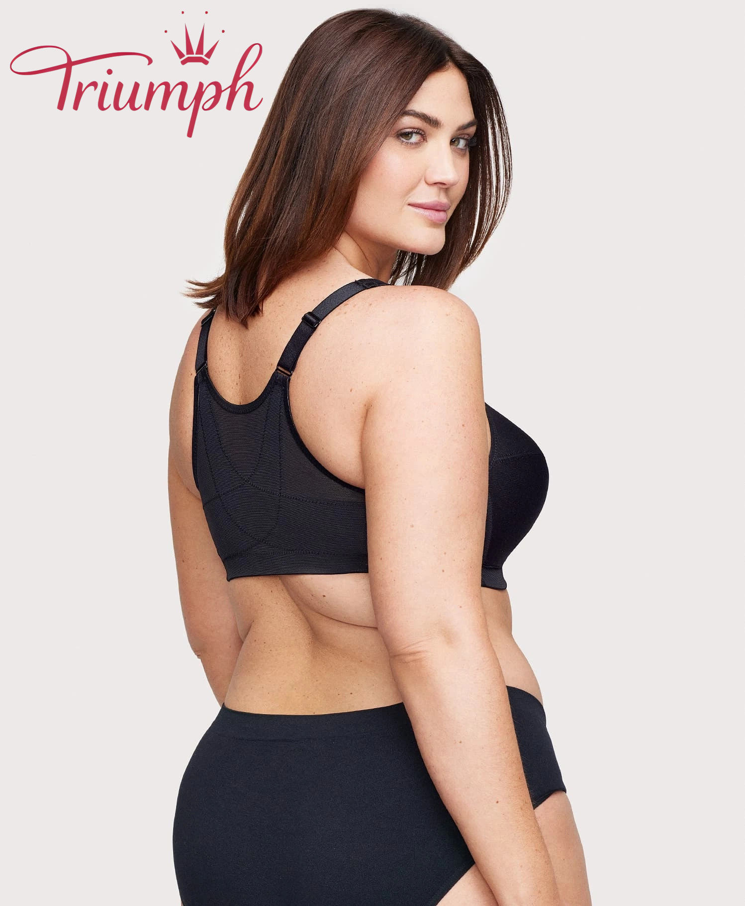 💖Triumph® 4-pak ✨Biustonosz z zapięciem z przodu i odpinanym tyłem